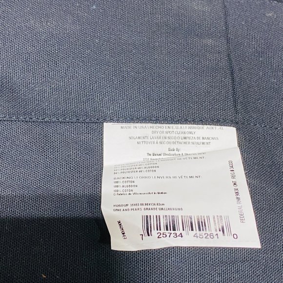 Wine & Pears in Window Grande Tapestry Wall Hanging ~ Art, Fabrice de Villeneuve - Picture 2 of 2